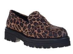 876 K213.105:Cuir/Léop. Marron