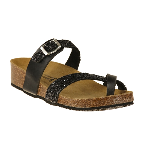 La maison de l espadrille 3530 noir Glitter