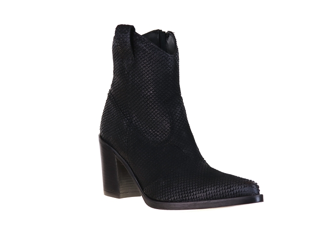 Emanuele crasto 5023 noir Cuir Pyth