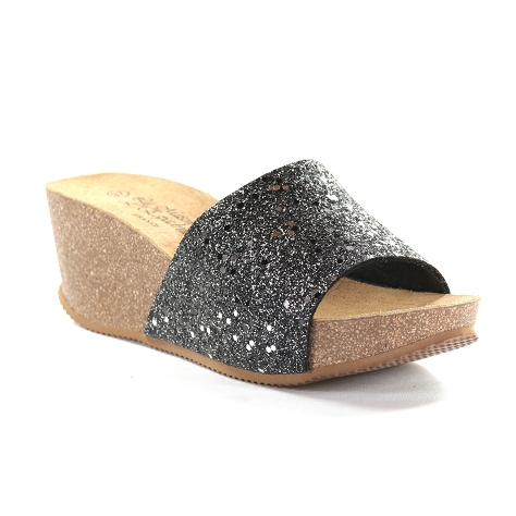 La maison de l espadrille 3541 noir Glitter