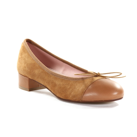 Champ de fleurs monik316 camel Nubuck