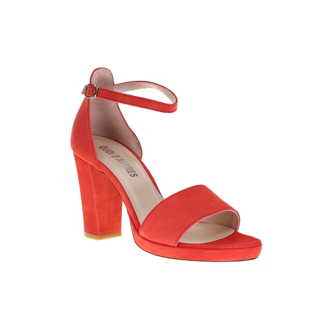 Sofia costa 10278 orange Nubuck