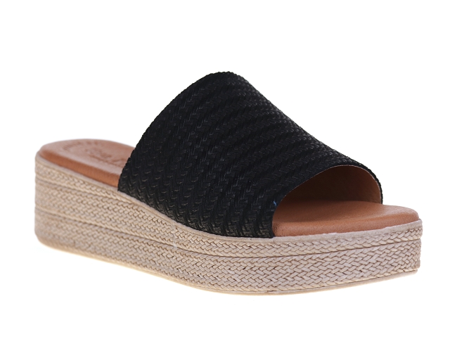 Eva frutos 5367 noir Nubuck