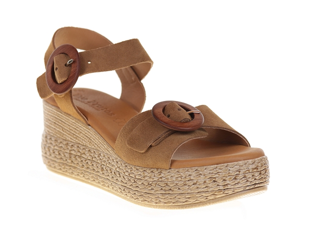 Eva frutos 3777 camel Nubuck