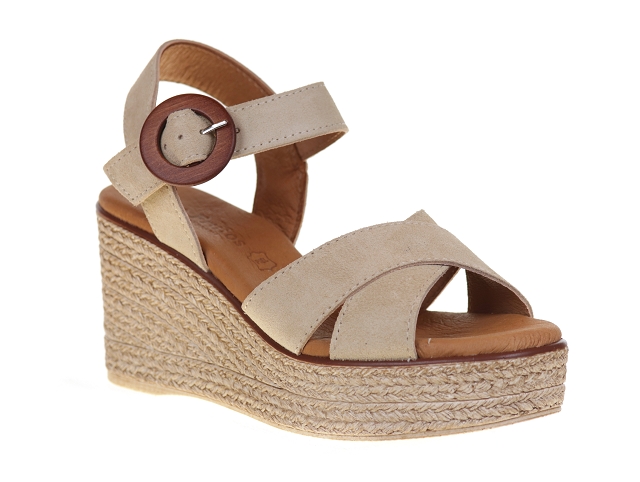 Eva frutos 5816 beige Nubuck