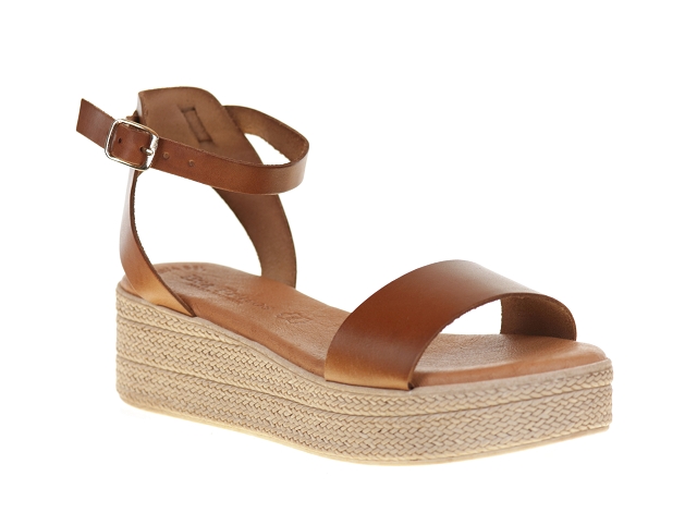 Eva frutos 5352 camel Cuir
