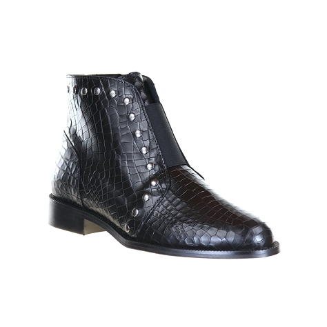 Maroli 7553 noir Cuir Croco