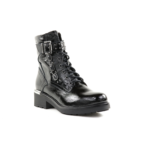 Nero giardini i014222d noir Cuir Vern