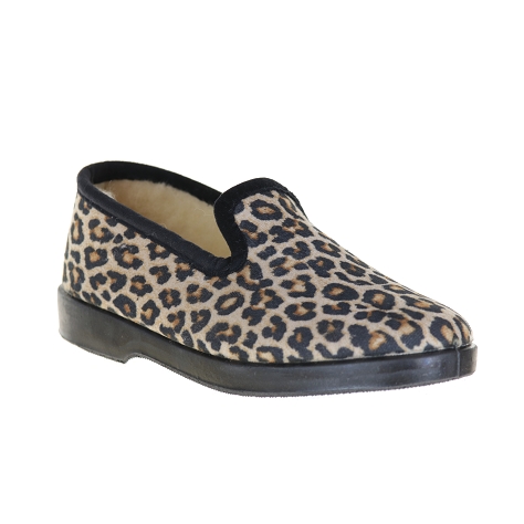 La maison de l espadrille 7661.4 leopard Textile