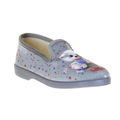 La maison de l espadrille 7653.4 gris Textile