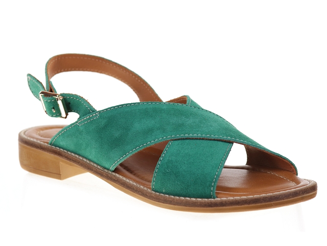 Donna lucca 1129 vert Nubuck