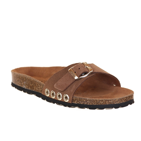 La maison de l espadrille 3523.4 camel Nubuck