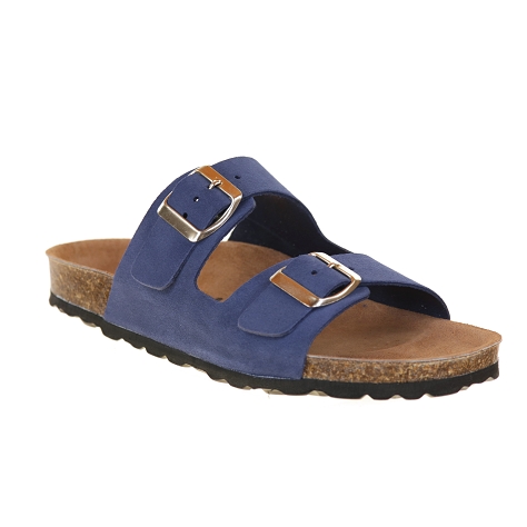 La maison de l espadrille 3524.4 bleu Nubuck