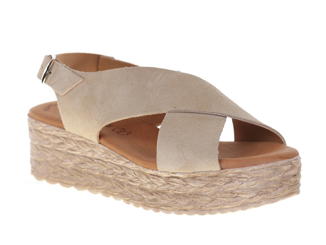 Eva frutos 714 beige Nubuck