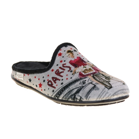 La maison de l espadrille 9002 noir Textile