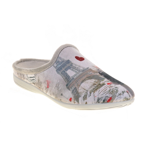 La maison de l espadrille n21 gris Textile