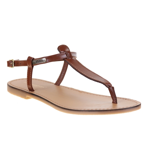 Les tropeziennes harvil camel Cuir