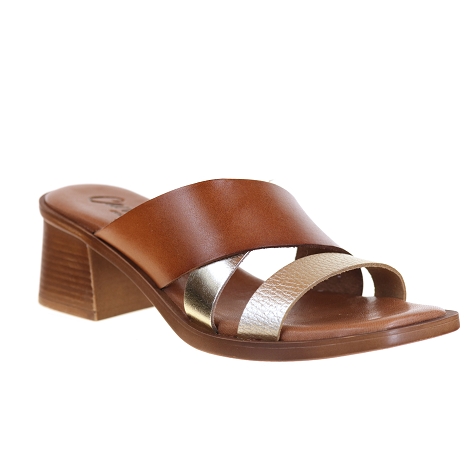 Carla tortosa 88214 camel or Cuir