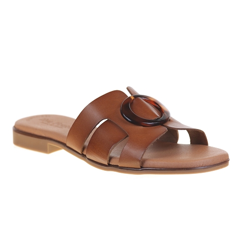 Eva frutos 3064 camel Cuir