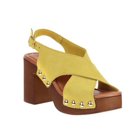 Sandro rosi 8513 jaune Nubuck