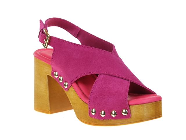 Sandro rosi 8513 fushia Nubuck