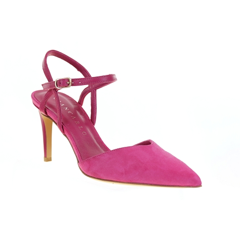 Giancarlo dominique fushia Nubuck