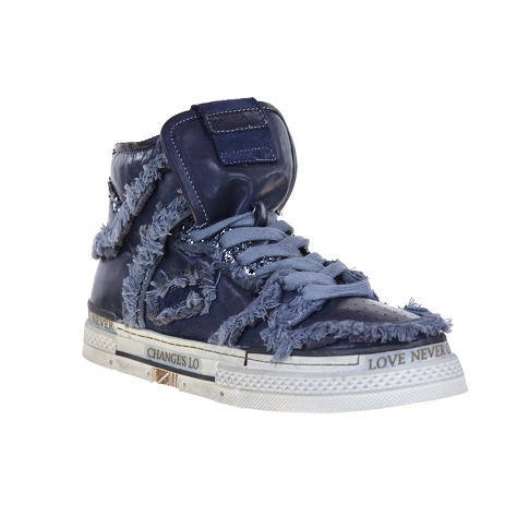 Rebecca white wx23.5.a71 bleu Cuir