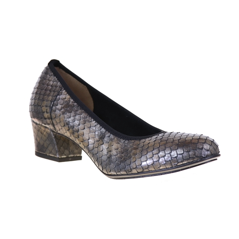 Qootum 12040 argent Cuir Pyth