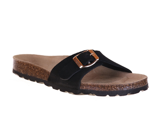 La maison de l espadrille 3522 noir Nubuck