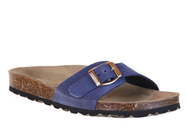 La maison de l espadrille 3522 bleu Nubuck