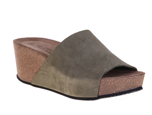 La maison de l espadrille 3620 kaki Nubuck