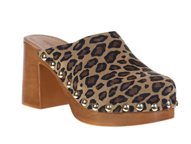 Sandro rosi 8839 leopard Nubuck