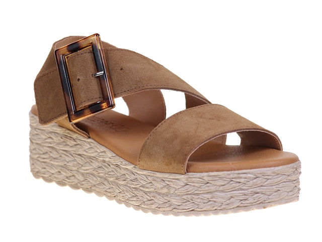 Eva frutos 718 camel Nubuck