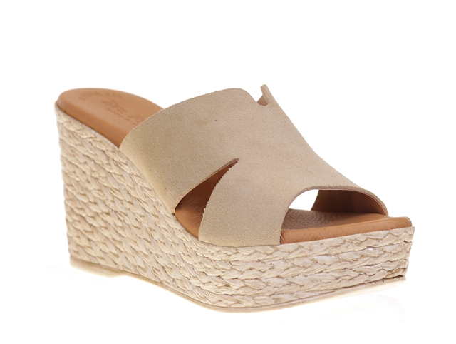 Eva frutos 1901 beige Nubuck