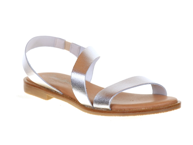 Carla tortosa 11477 argent Cuir