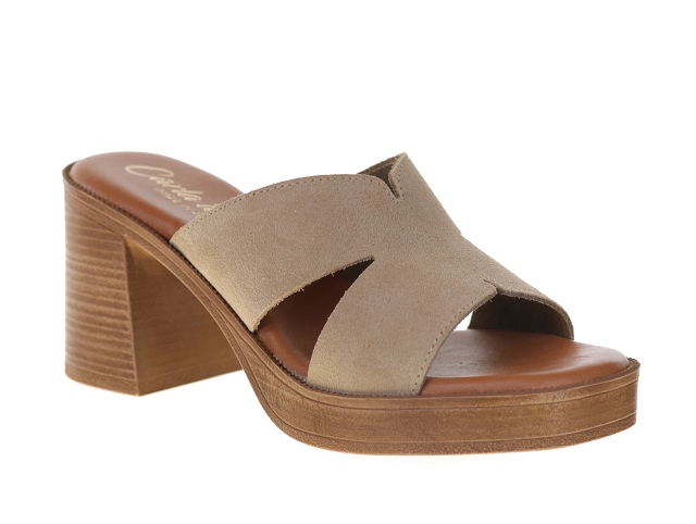 Carla tortosa 78539 taupe Nubuck
