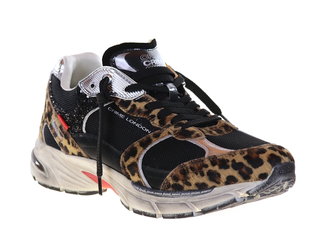 Crime london fugitive 01 leopard Cuir