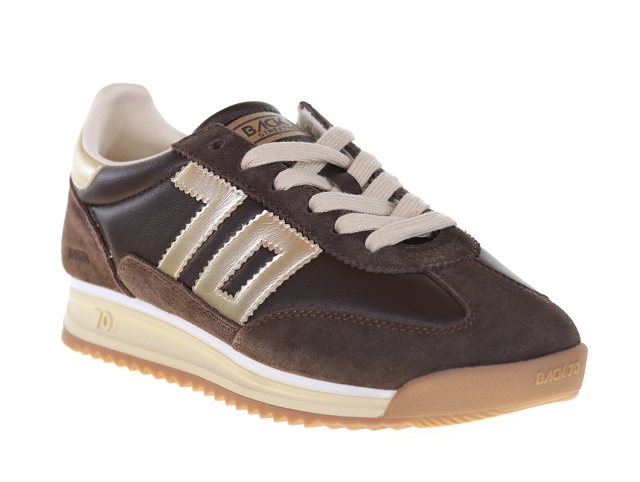 Back 70 jogger marron or Cuir
