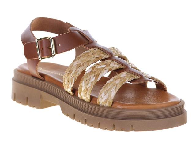 Donna lucca 1744 camel  beige Cuir