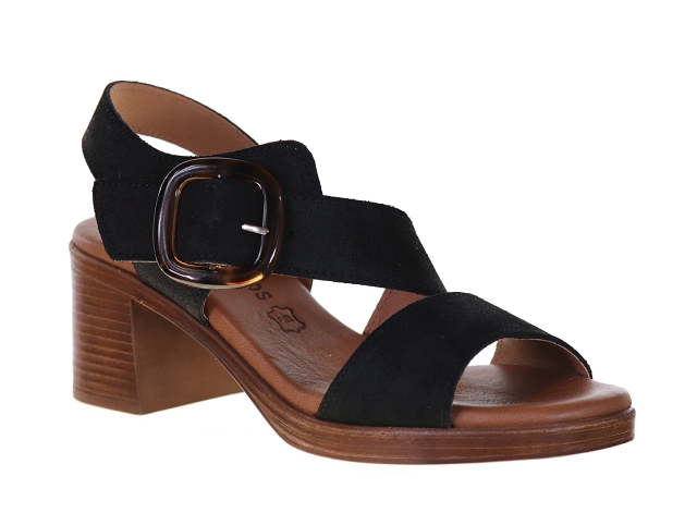 Eva frutos 6620 noir Nubuck