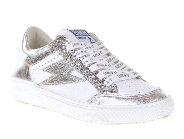 Semerdjian noubar e464 blanc argent Cuir